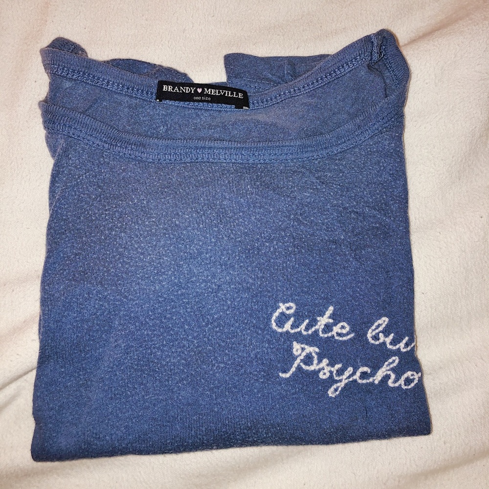 Blue Short Sleeved Tee